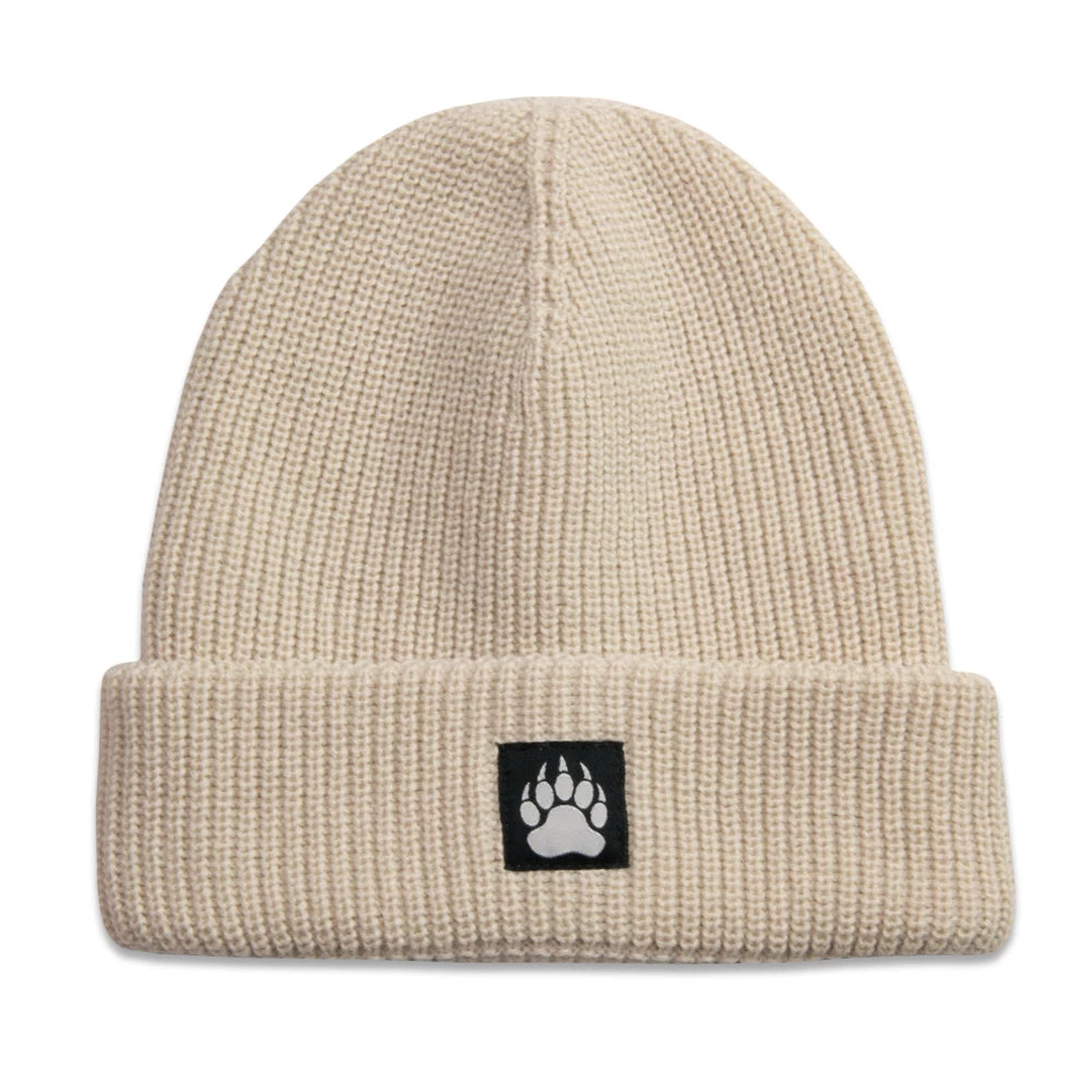 Grassroots California Bear Paw Almond Cuff Beanie 3 Grassroots California Bear Paw Almond Cuff Beanie