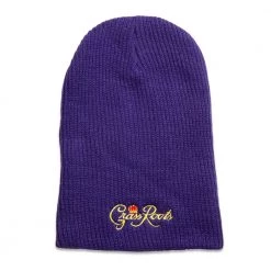 Grassroots California Hats Royal Roots Purple Slouch Beanie