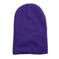 Grassroots California Hats Royal Roots Purple Slouch Beanie