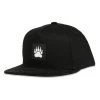 Grassroots California New Bear Paw Black Kids Snapback Hat