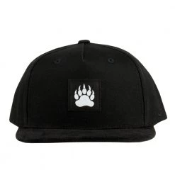 Grassroots California New Bear Paw Black Kids Snapback Hat