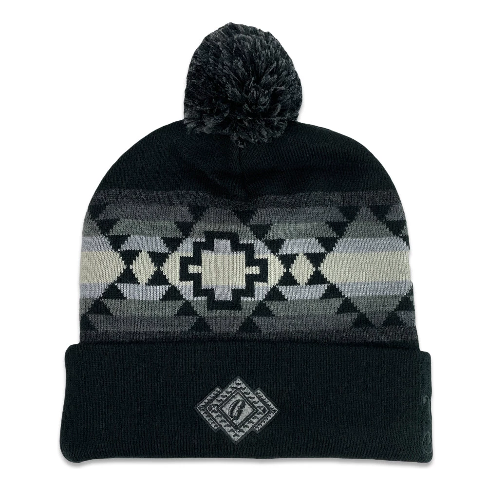 Grassroots California Desert Lore V2 Black Pom Beanie 3 Grassroots California Desert Lore V2 Black Pom Beanie