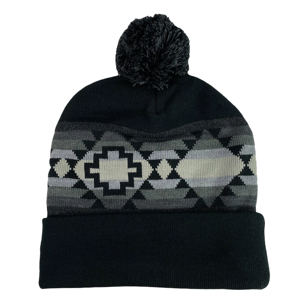Grassroots California Desert Lore V2 Black Pom Beanie 4 Grassroots California Desert Lore V2 Black Pom Beanie