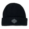 Grassroots California Hats Sedona Black Cuff Beanie 2 Grassroots California Hats Sedona Black Cuff Beanie