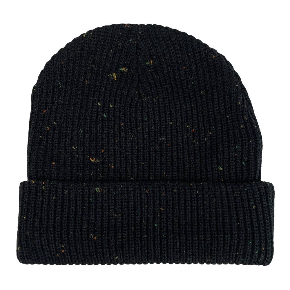 Grassroots California Stanley Mouse Spirit Traveler Black Speckle Cuff Beanie New 4 Grassroots California Stanley Mouse Spirit Traveler Black Speckle Cuff Beanie New