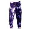 Grassroots California Royal Roots Purple Dye Velour Mens Joggers