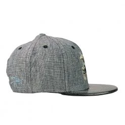 Grassroots California Stanley Mouse Spirit Traveler Gray Glitter Kids Snapback Hat