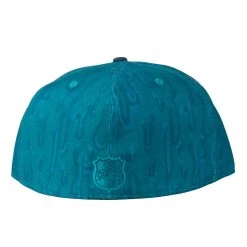 Grassroots California Hats Vincent Gordon Chron Jose Teal Fitted Hat