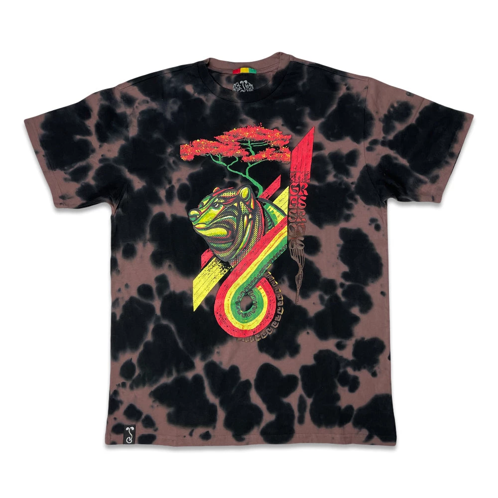 Grassroots California Bombearclat Marble Dye Black T Shirt Men 3 Grassroots California Bombearclat Marble Dye Black T Shirt Men