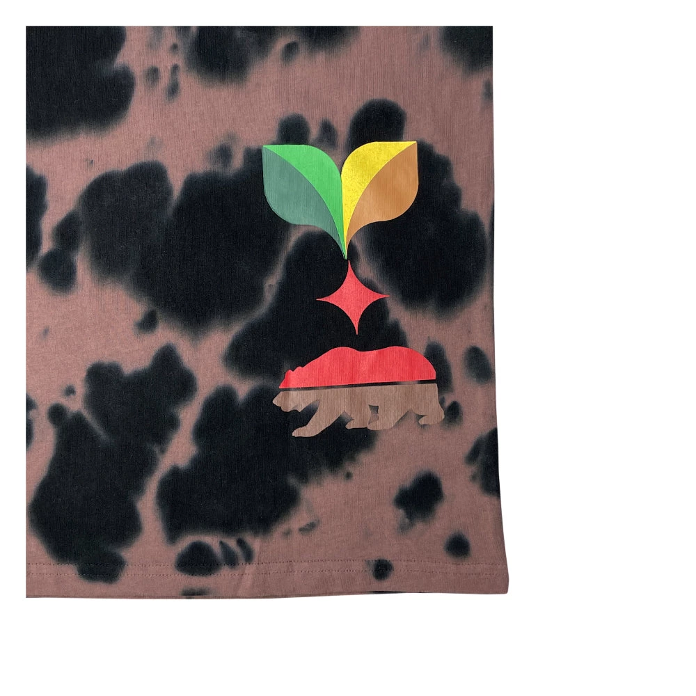 Grassroots California Bombearclat Marble Dye Black T Shirt Men 7 Grassroots California Bombearclat Marble Dye Black T Shirt Men