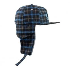 Grassroots California Bear Collection Blue Flannel Earflap Fitted Hat 11 Grassroots California Bear Collection Blue Flannel Earflap Fitted Hat