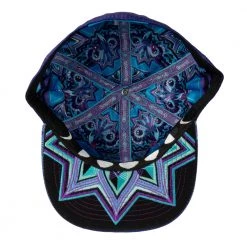 Grassroots California Hats Night Owl Blue Fitted Hat