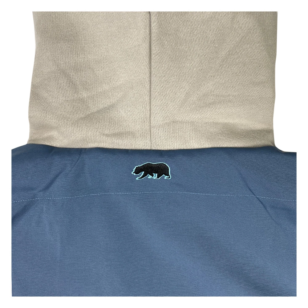 Grassroots California Bear Collection Blue Flannel Lined Hooded Vest Men 8 Grassroots California Bear Collection Blue Flannel Lined Hooded Vest Men