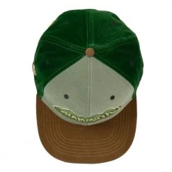 Grassroots California Mountain Division Mammoth Green Corduroy Strapback Hat