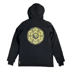 Grassroots California Cosmic Arcana Black Tech Jacket Men