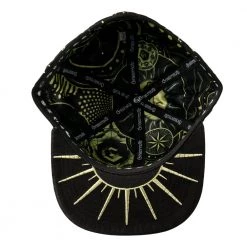 Grassroots California Cosmic Arcana Gold Mandala Fitted Hat Hats