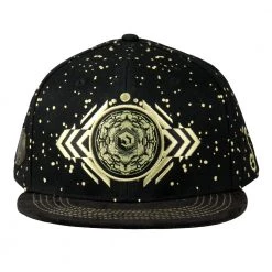 Grassroots California Cosmic Arcana Gold Mandala Fitted Hat Hats 13 Grassroots California Cosmic Arcana Gold Mandala Fitted Hat Hats