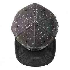 Grassroots California Cosmic Arcana Black Hamsa Reflective Fitted Hat