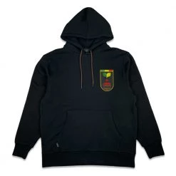 Grassroots California Bombearclat Black Pullover Hoodie