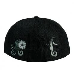 Grassroots California Vincent Gordon Seahorse Party Blackout Fitted Hat