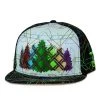 Grassroots California Laser Forest V1 Fitted Hat