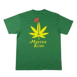 Grassroots California New Master Kush Leaf Green Pocket T Shirt