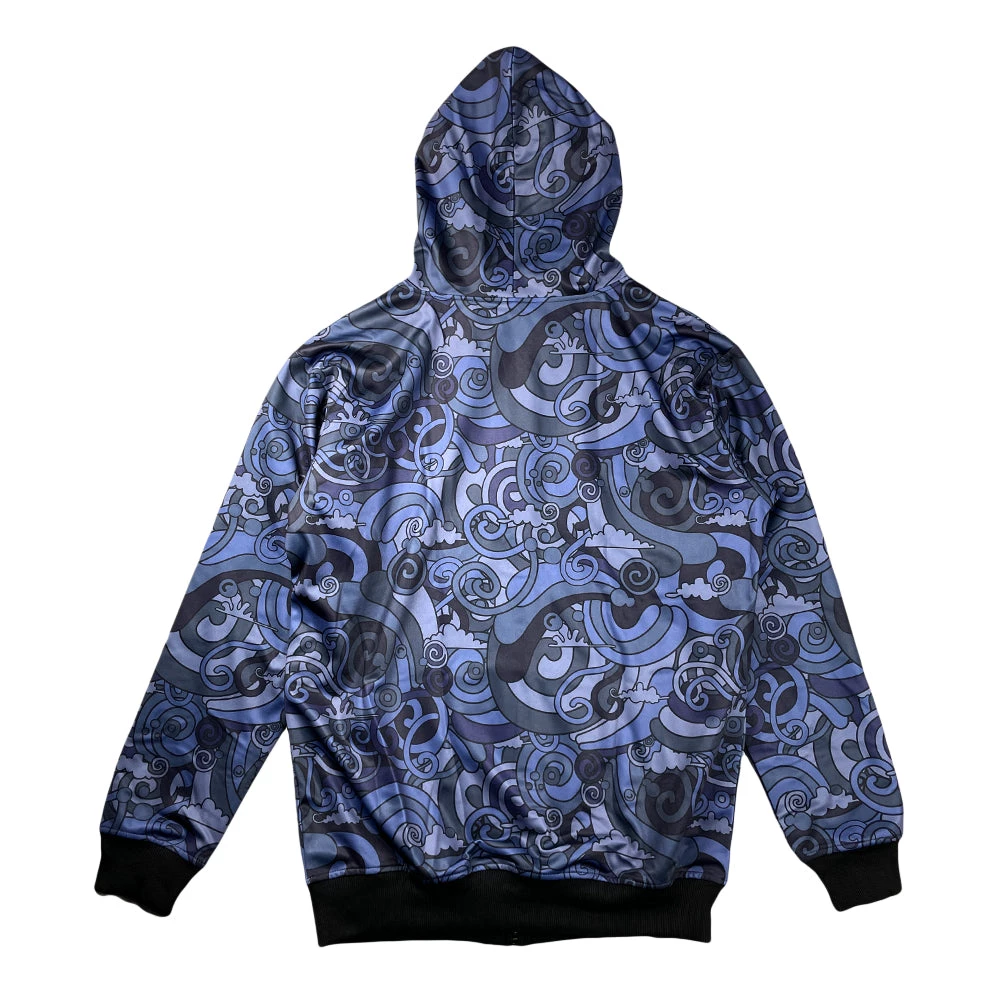 Grassroots California Vincent Gordon Seahorse Party Blackout Reversible Zip Up Hoodie 7 Grassroots California Vincent Gordon Seahorse Party Blackout Reversible Zip Up Hoodie
