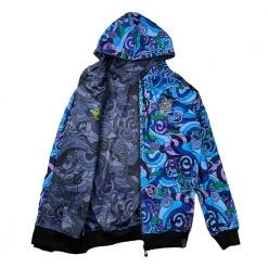 Grassroots California Vincent Gordon Seahorse Party Blackout Reversible Zip Up Hoodie 11 Grassroots California Vincent Gordon Seahorse Party Blackout Reversible Zip Up Hoodie