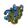 Grassroots California Vincent Gordon Seahorse Party Blackout Color Pin New