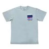 Grassroots California Mile High Sunset Blue Pocket T Shirt New