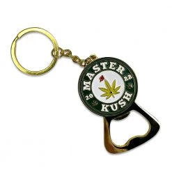 Grassroots California Master Kush Tourney Bottle Opener Keychain