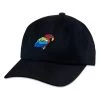 Grassroots California Scarlet Macaw Black Dad Hat New
