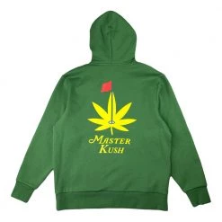 Grassroots California Master Kush Leaf Green Pullover Hoodie New