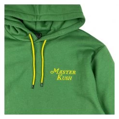 Grassroots California Master Kush Leaf Green Pullover Hoodie New