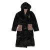 Grassroots California New Matt Robertson Giraffe Black Hooded Robe 2 Grassroots California New Matt Robertson Giraffe Black Hooded Robe