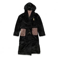 Grassroots California Official Shop 25 Grassroots California New Matt Robertson Giraffe Black Hooded Robe