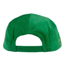 Grassroots California Master Kush Leaf Green Corduroy 5 Panel Snapback Hat