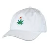 Grassroots California New Master Kush Green Leaf White Dad Hat