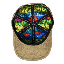 Grassroots California New Scarlet Macaw Tan Pattern Dad Hat