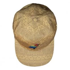 Grassroots California New Scarlet Macaw Tan Pattern Dad Hat