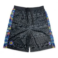 Grassroots California Chris Dyer Harmoneyes Black Mesh Shorts New