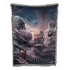 Grassroots California New 13th Anniversary Purple Woven Blanket