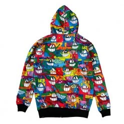 Grassroots California El Pez Reversible Zip Up Hoodie