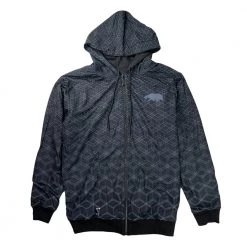 Grassroots California New 13th Anniversary Black Reversible Zip Up Hoodie