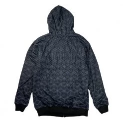 Grassroots California New 13th Anniversary Black Reversible Zip Up Hoodie