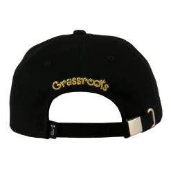 Grassroots California Simply Sprouted Black Gold Dad Hat New