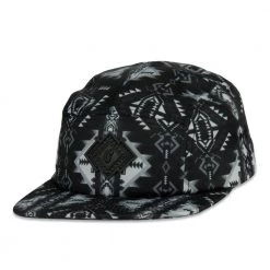 Grassroots California Desert Lore V2 Black 5 Panel Clipback Hat New