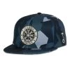 Grassroots California Friendly Viking Black Camo Snapback Hat New
