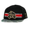 Grassroots California Method Man Camo Ripstop Black Wool Snapback Hat Hats
