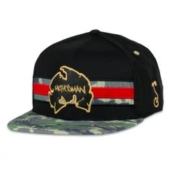 Grassroots California Official Shop 39 Grassroots California Method Man Camo Ripstop Black Fitted Hat New